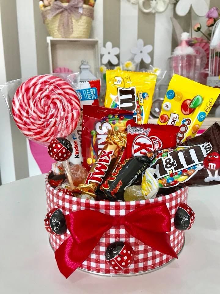 Cesta dulce sorpresa